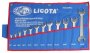 На фото Набор ключей рожковых Licota 12 предметов 6-32 мм (AWT-EDSK01)