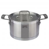 На фото Кастрюля Gipfel PRESTIGE 24х12 см 5.4 л (1235)