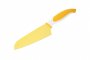 На фото Кухонный нож Granchio Coltello cантоку 178 мм Yellow (88676)