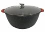 На фото Кастрюля с мраморным покрытием Zurrichberg 40х17 см (ZBP-7098 Black)