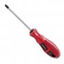 На фото Отвертка крестовая Intertool PH1*75мм (VT-3136)