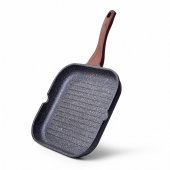 Сковорода-гриль антипригарная Fissman DAKJJIM 28 см (AL-4450.28) На фото Сковорода-гриль антипригарная Fissman DAKJJIM 28 см (AL-4450.28)