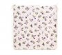 На фото Подушка для стула Прованс Lilac Rose 40x40 см Фиолетовый цветок с мережкой (.003699)