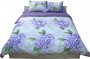 На фото Комплект постельного белья Руно 220х240 см 5шт Семейный Фиолетовый (6.114Г_F-09532(A+B))