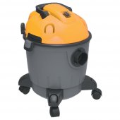 На фото Пылесос строительный Vortex 1200Вт 1.5м3/мин 15.5КПа пластиковый бак 18л (5346233)