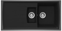 На фото Мойка для кухни Schock Lotus D150 Magma-97 (54086097)