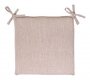 На фото Подушка для стула Прованс Bohema Taupe Поролон 40x40 см Коричневая (.006391)