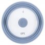 На фото Крышка Gipfel GIUM стеклянная 3в1 26.28.30 см с силиконовым ободом (1046)