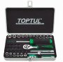 На фото Набор инструмента Toptul 1/4" 38ед. (GCAD3801)