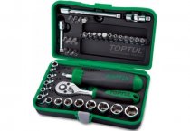 На фото Набор инструмента Toptul 1/4" 41ед. (GADW4101)