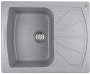 На фото Кухонная мойка Idis Premium Fashion gray 310