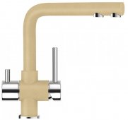 Кухонный смеситель Schock Wellus Moonstone-22 лунный камень (57000122) На фото Кухонный смеситель Schock Wellus Moonstone-22 лунный камень (57000122)