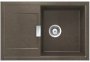 На фото Кухонная мойка Schock Mono D100 Bronze-87 (53045087)