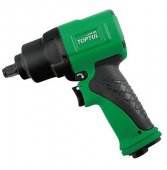 На фото Пневмогайковерт Toptul 1/2" 583 N/m 13500 об/мин 1.24 кг композитный корпус (KAAJ1643)