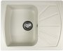 На фото Кухонная мойка Idis Premium Vanilla 326