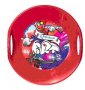 Санки-тарелка Alpen Ufo красные с принтом (991122) На фото Санки-тарелка Alpen Ufo красные с принтом (991122)