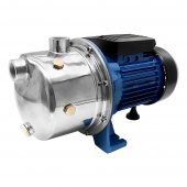 На фото Насос центробежный самовсасывающий Wetron 1.1кВт Hmax 50м Qmax 60л/мин (775054)