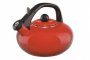 На фото Эмалированный чайник Sfera Rosso Bollitore collection, 2,5 л (88611)