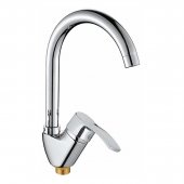На фото Смеситель для кухни CRON FOCUS 777-G (CR0024)