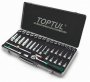На фото Набор инструмента Toptul 3/8" 39ед. (GCAD3901)