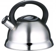 На фото Чайник со свистком Wellberg 2.5 л (WB-3786)