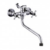 Смеситель для ванны ZERIX Z2254-6 (ZX0260) На фото Смеситель для ванны ZERIX Z2254-6 (ZX0260)