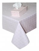 Скатерть Прованс by Andre Tan Сиреневая клетка 140х140 см (.000204) На фото Скатерть Прованс by Andre Tan Сиреневая клетка 140х140 см (.000204)