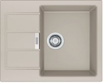 На фото Кухонная мойка Franke Sirius Tectonite SID 611-62 Сахара (114.0497.934)