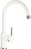 Кухонный смеситель Schock Plutos Alpina-07 белый (58900007) На фото Кухонный смеситель Schock Plutos Alpina-07 белый (58900007)