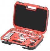 Набор инструментов 3/8" 39 ед ET-6039SP INTERTOOL (ET-9039) На фото Набор инструментов 3/8" 39 ед ET-6039SP INTERTOOL (ET-9039)