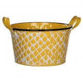 На фото Горшок для цветов Time Eco Jano 11.5 см желтый (8718861093346)