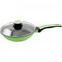 Сковорода Maestro Ceramic с крышкой 26 см зеленая (MR-1220-26) На фото Сковорода Maestro Ceramic с крышкой 26 см зеленая (MR-1220-26)