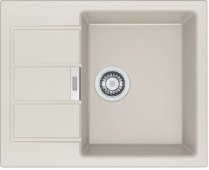 На фото Кухонная мойка Franke Sirius Tectonite SID 611-62 Маскарпоне (114.0497.936)
