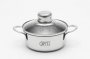 На фото Кастрюля Gipfel MINI 12х7 см 0.75 л (1203)