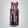 На фото Набор ножей Royalty line 8 предметов (RL KSS 8 Red)