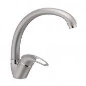 Смеситель для кухни Haiba PREMIERE 011 матовый (HB0352) На фото Смеситель для кухни Haiba PREMIERE 011 матовый (HB0352)