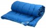 На фото Одеяло Руно INDIGO Силикон 200x220 см Синее с сине-белым кантом (322.52INDIGO)
