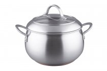 На фото Кастрюля Vinzer 24 см / 6.8 л Grand Majestic series (89078)