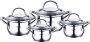 На фото Набор посуды Bergner 8 предметов (BG-6523)