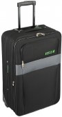 На фото Чемодан на колесах Skyflite Domino Black (M) (923953)