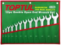 На фото Набор рожковых ключей Toptul 12 шт 6-32 мм (GAAA1206)