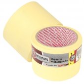На фото Лента малярная Intertool 72мм, 20м, желтая (DM-7220)