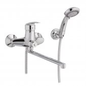 Смеситель для ванны Haiba AGAT 006 (HB0006) На фото Смеситель для ванны Haiba AGAT 006 (HB0006)