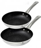 Набор сковород Blaumann Gourmet Line 2 предметов (BL-3176) На фото Набор сковород Blaumann Gourmet Line 2 предметов (BL-3176)