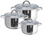 Набор кастрюль из нержавеющей стали Gusto Solo Set 3 предметов (GT-1300-06/2) На фото Набор кастрюль из нержавеющей стали Gusto Solo Set 3 предметов (GT-1300-06/2)