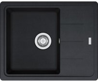 На фото Кухонная мойка Franke Basis BFG 611-62 Оникс (114.0272.580)