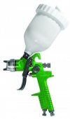 На фото Краскопульт пневматический Auarita HVLP 2 мм 70-110 л/мин 3.5 Бар 600 мл (H-827B-2.0)