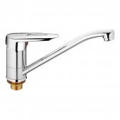 На фото Смеситель для кухни Haiba DISK 555 (HB0057)