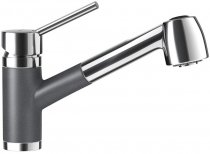 Кухонный смеситель Schock Pila Graphite-15 графит (54112015) На фото Кухонный смеситель Schock Pila Graphite-15 графит (54112015)