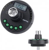Цифровой динамометрический адаптор Toptul + шкала доворота 1/2" 6.8-135 Нм (DTA-135A) На фото Цифровой динамометрический адаптор Toptul + шкала доворота 1/2" 6.8-135 Нм (DTA-135A)